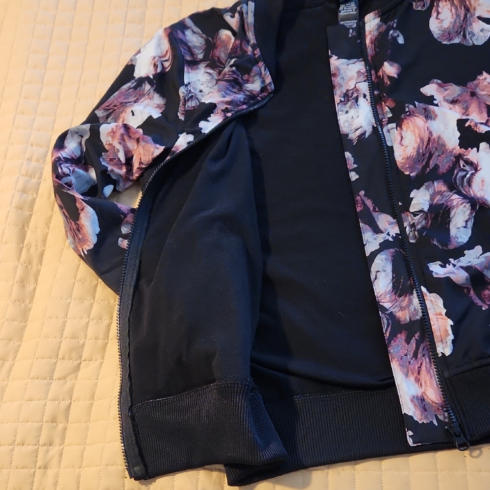 Victoria's Secret Floral Sport Bomber Jacket - Picture 6 of 10